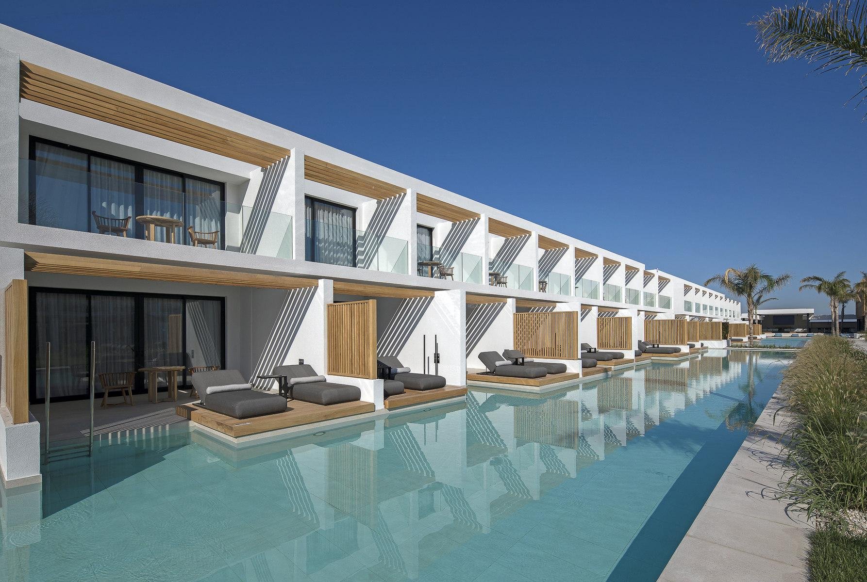 D’Andrea Lagoon All Suites – pokoj s přímým vstupem do bazénu